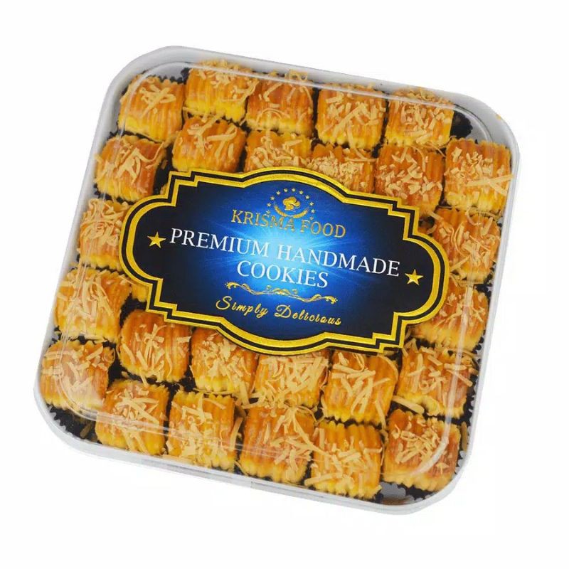 

Kue Nastar Keju Edam Gulung - Nastar Edam Cheese Roll Wisman Nastar Gulung Nanas Keju Krisma Food