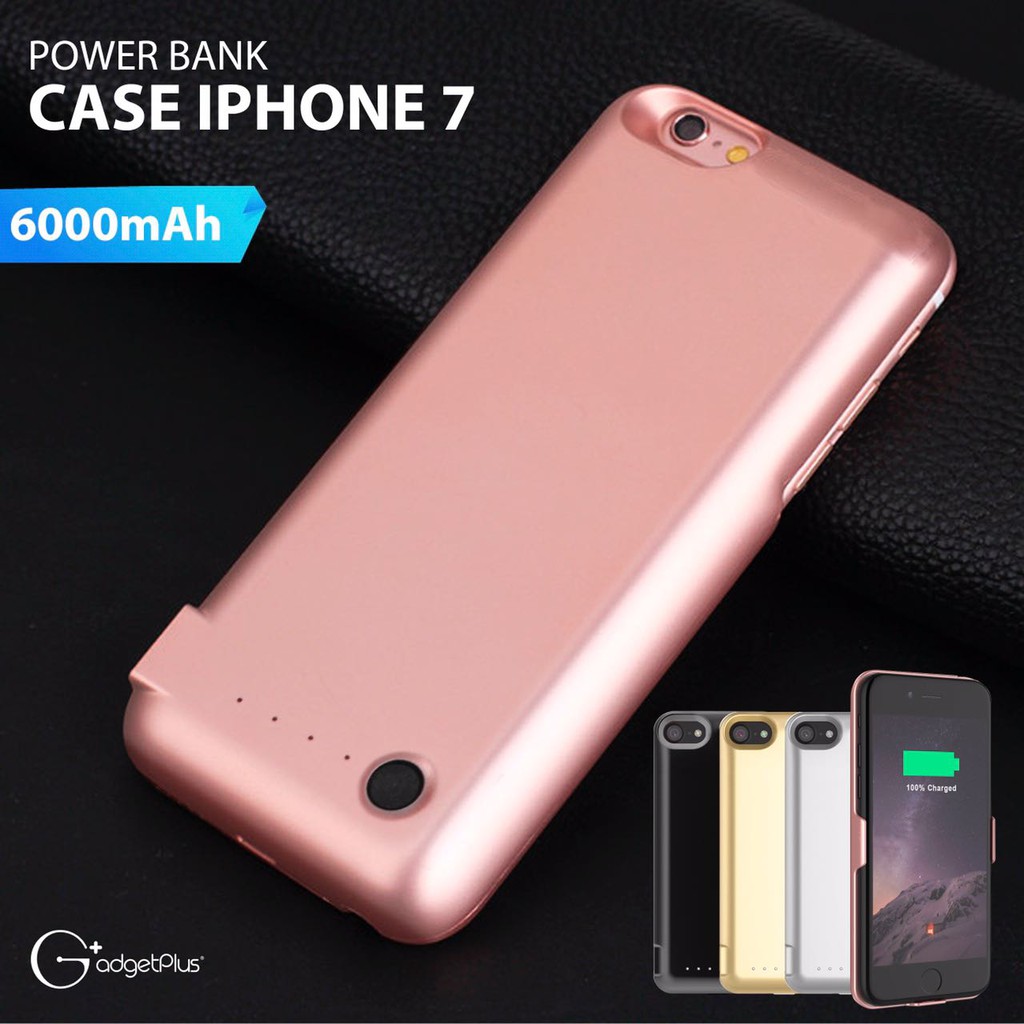 Power Bank Case For Iphone 7 6000maH & Iphone 7 Plus 9000maH