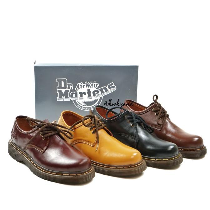 Jual SEPATU DOCMART LOW BOOT PRIA DR MARTENS KULIT ASLI | Shopee Indonesia