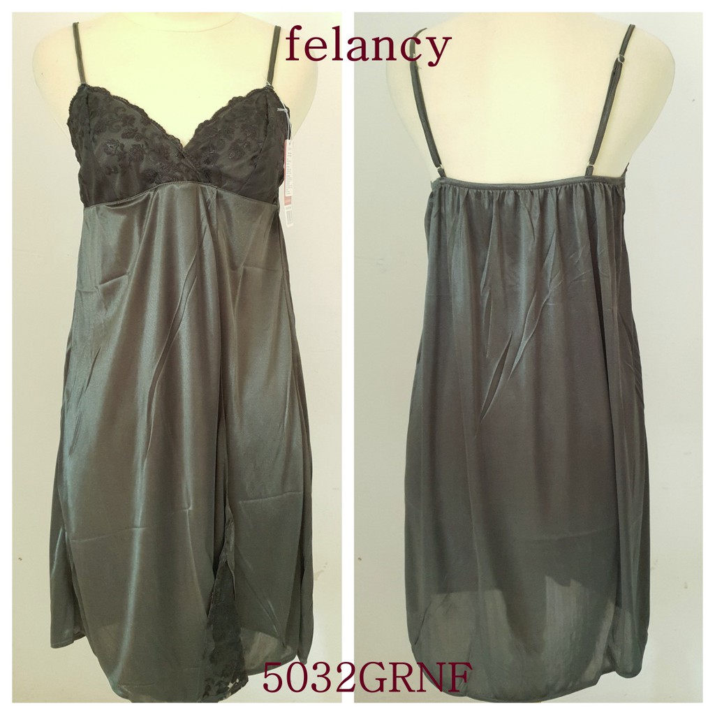  BAJU  TIDUR  FELANCY BAHAN  SATIN  HALUS 5032F Shopee 