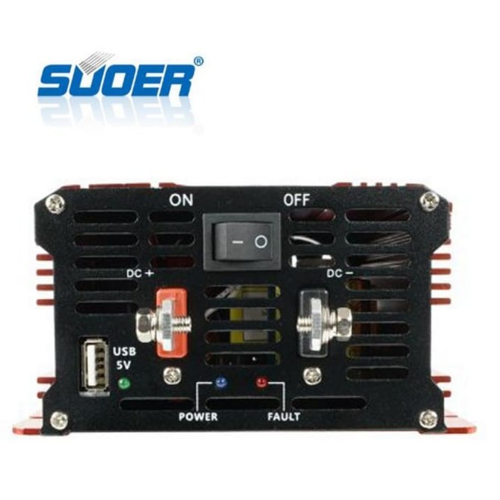 Power Inverter Pure Sine Wave 500W 500 Watt 12VDC to 220VAC Suoer FPC 500A ORIGINAL