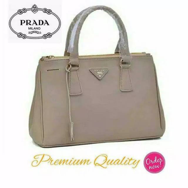P*r__ada Saffiano [ Mocca / Moka ] Promo Tas Fashion Wanita Premium