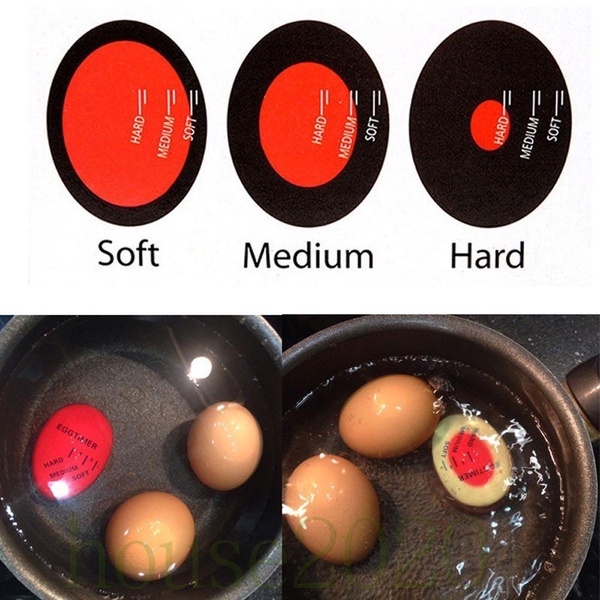 [house2020]Egg Timer Resin Color Changing Egg Clock Kitchen Scaled Boiled Timer Tool Cooking Supplies