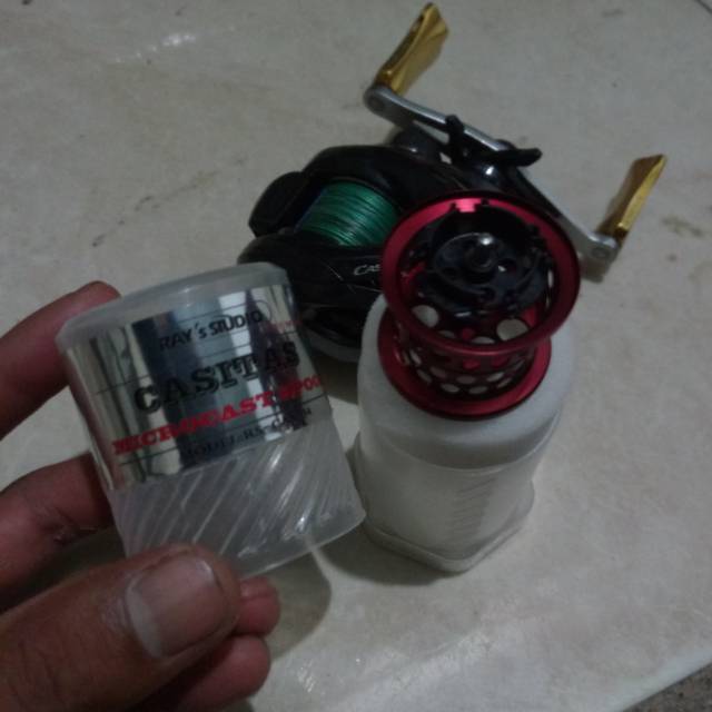 Shallow Spool, Spool Dangkal Reel BC Shimano Casitas