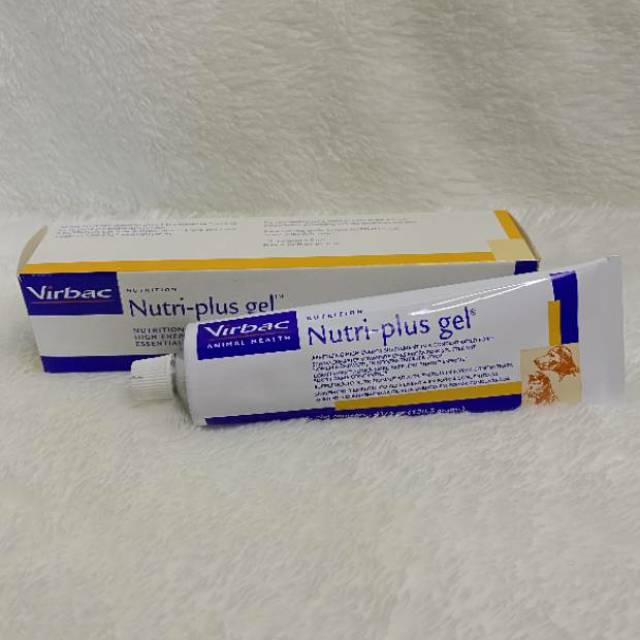 VIRBAC Obat Vitamin Bulu Nafsu Makan Virbac Nutriplus Gel Kucing Anjing Nutri plus gel nutriplus gel 120gr