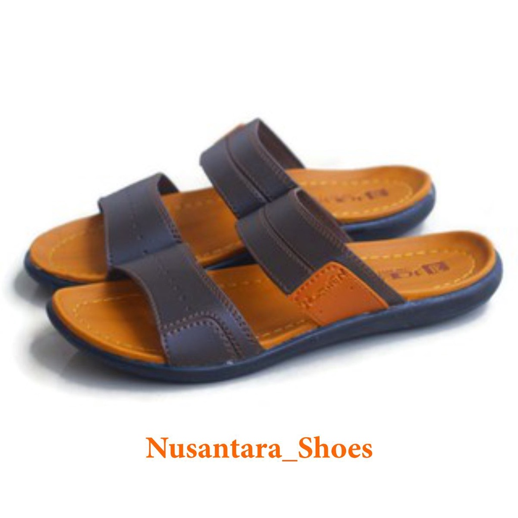 SANDAL PRIA / SANDAL JEPIT / SANDAL KULIT PRIA / SANDAL / SEPATU / 100% KULIT GOOD COMFORT S 044