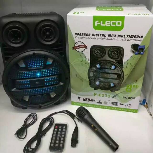 speaker bluetooth 8 inch