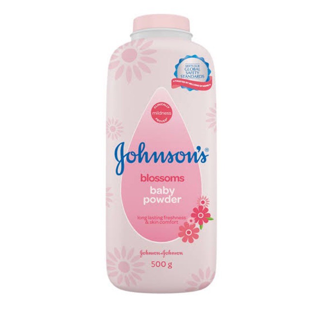 JOHNSONS BABY POWDER BLOSSOMS 500G JJAC07