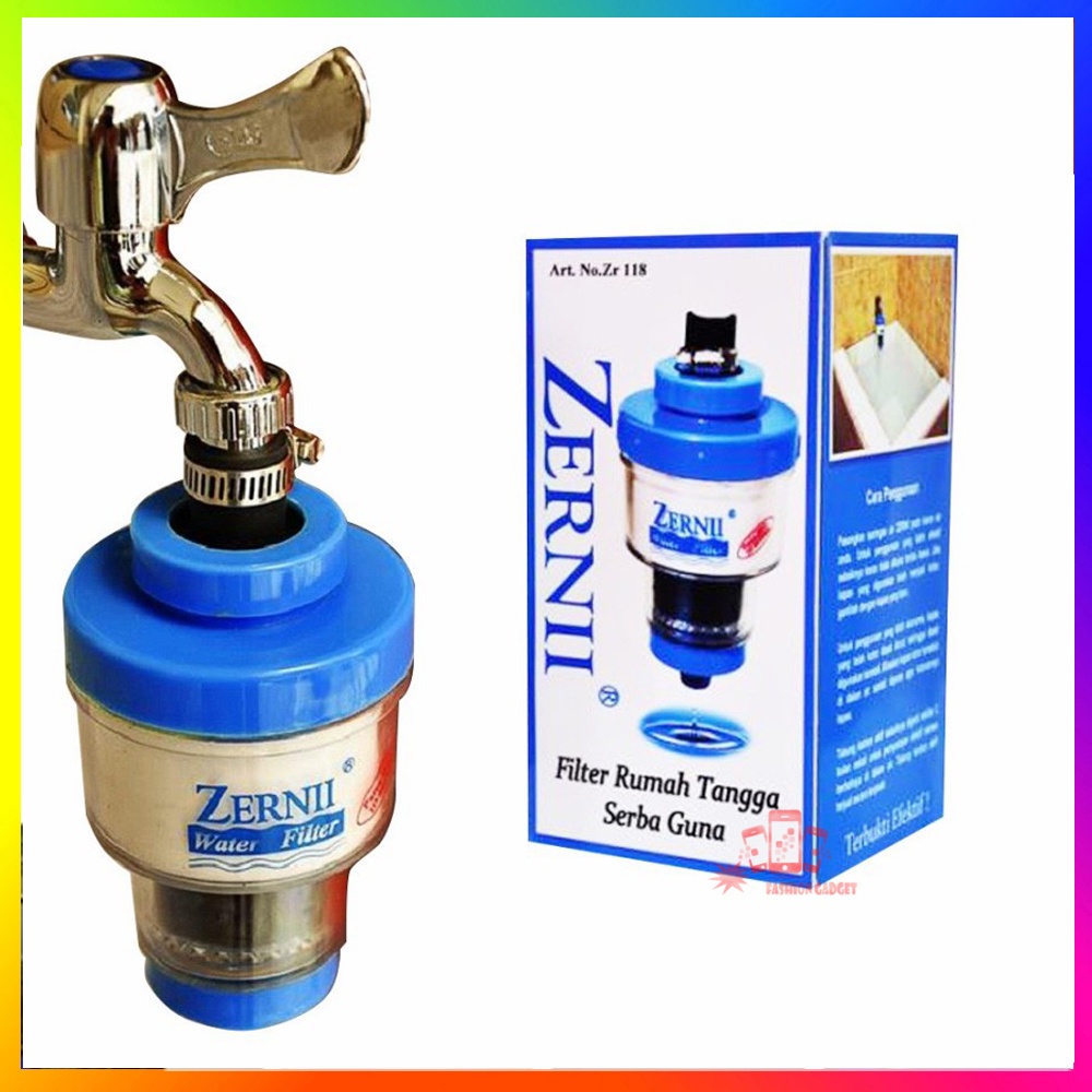 Alat Penjernih Air Zerni Water Filter Saringan Air Filter Air Saringan Kran Air REFIL KARBON AKTIF Karbon Refil Zerni Saringan Air ZERNII / Filter Air ZERNII / ZERNI Karbon Filter Air / Penyaring Air Zerni