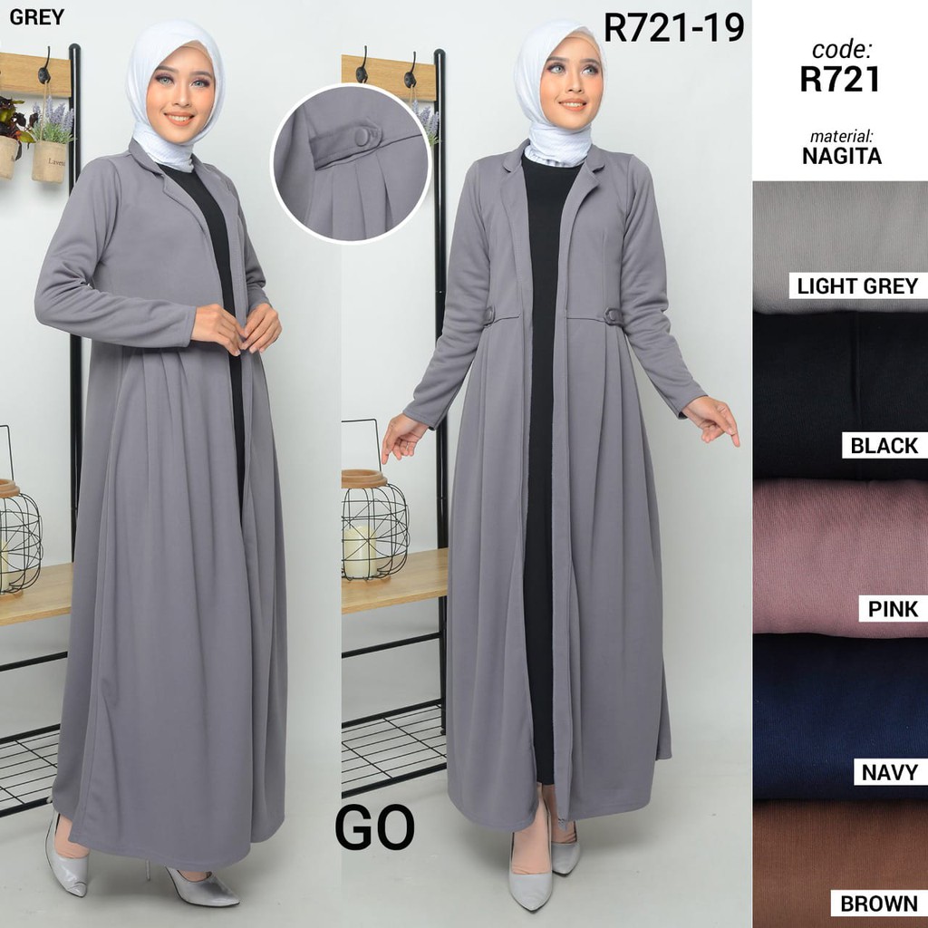 gof LINA CARDY Cardigan Wanita Murah Baju Outher Wanita Cardigan Lengan Panjang