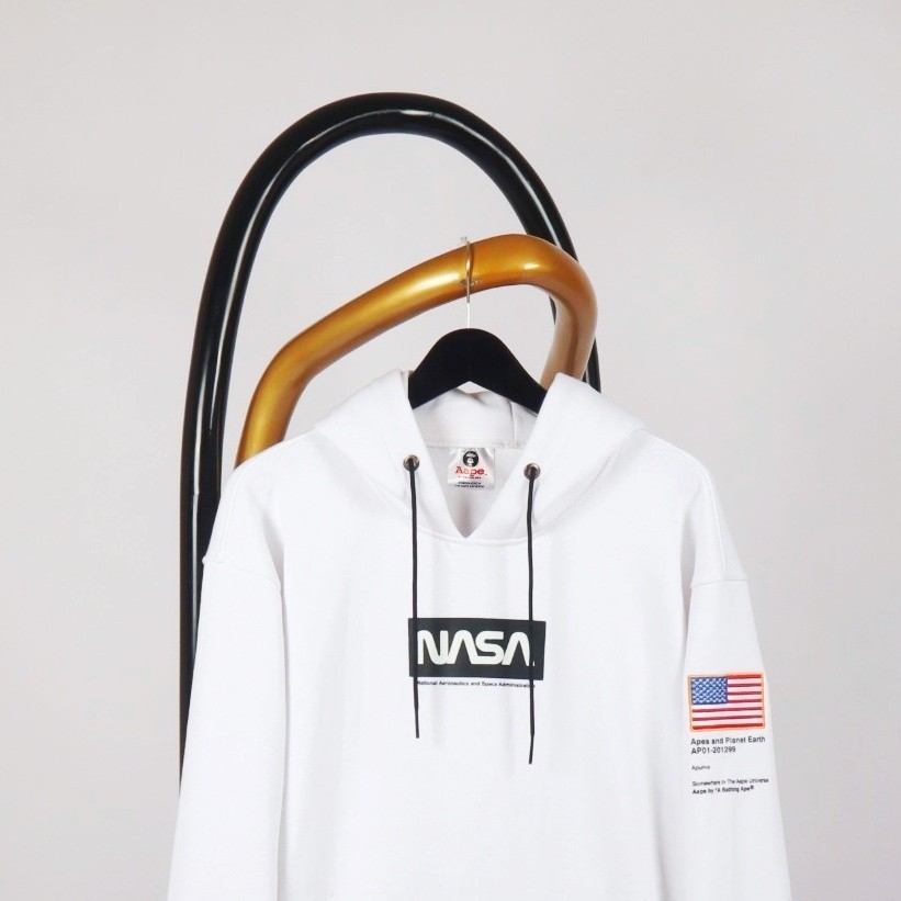 JAKET SWEATER HOODIE APE USA NASA UNISEX PREMIUM QUALITY