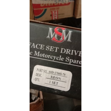 Ori pulley puli pully puley kampas ganda Assy asy otomatis automatis automatic set Yamaha Xeon GT rc