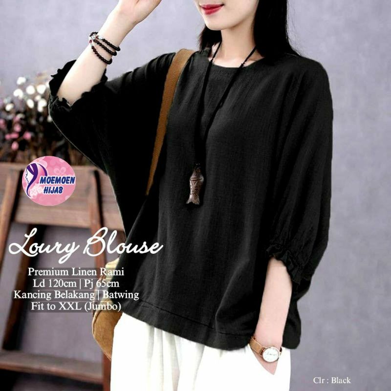 LOURY BLOUSE BAJU WANITA KEKINIAN