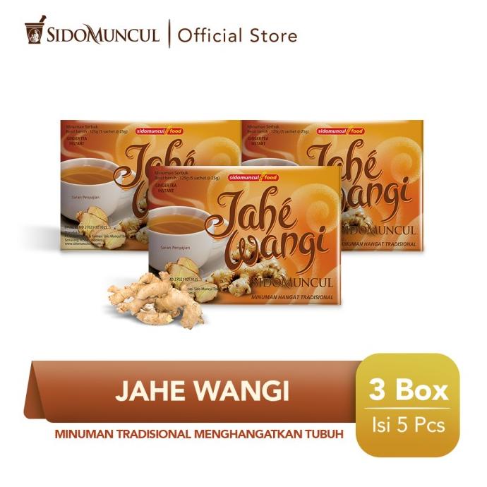 

Sido Muncul Minuman Jahe Wangi 3x5's - Membantu Menghangatkan Badan FS