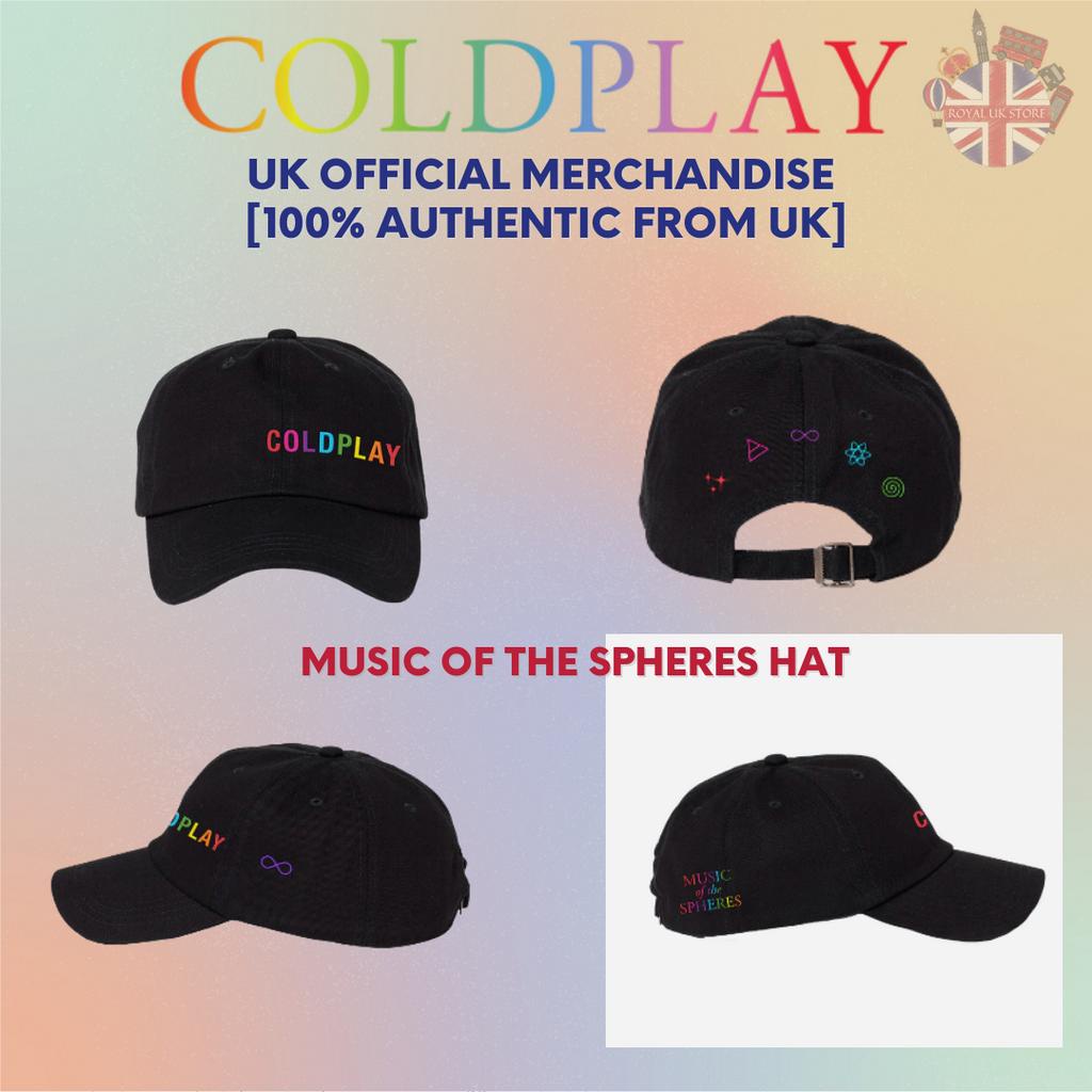 Topi/Hat Official Coldplay UK Merchandise[100% Original from UK]
