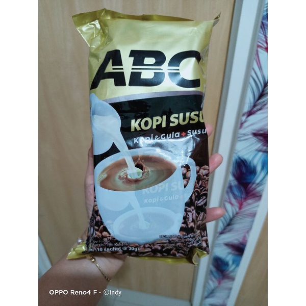 KOPI ABC SUSU  PLUS GULA ISI 10 SACET