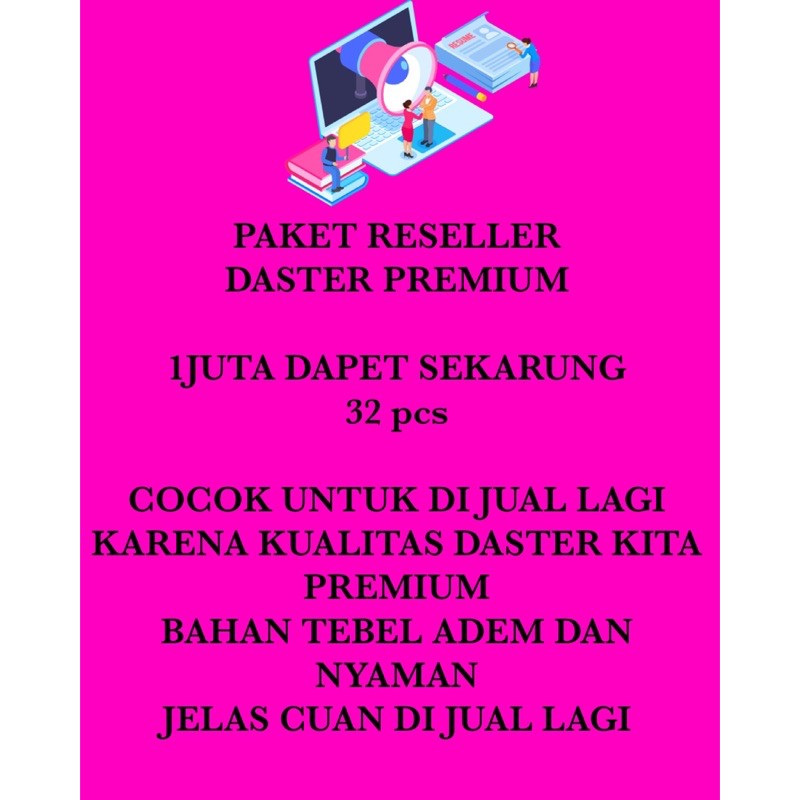 PAKET RESELLER DASTER PREMIUM BY AISLEEN.id