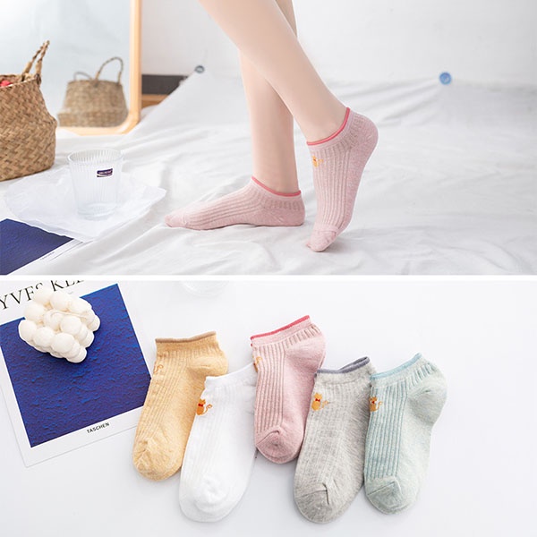 Kaos Kaki Pendek Wanita Motif Kartun Kucing / Kaos Kaki Unik Lucu Panjang Semata Kaki / Kaos Kaki Ankle Cute Import / TS-26