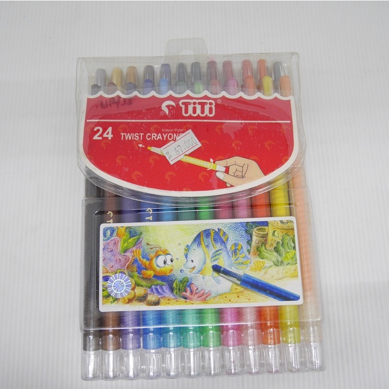 

KRAYON PUTAR TITI TWIST CRAYON 12 / 24 WARNA