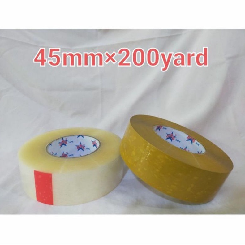 

Lakban Jumbo Bening Coklat 45mm x 200yard