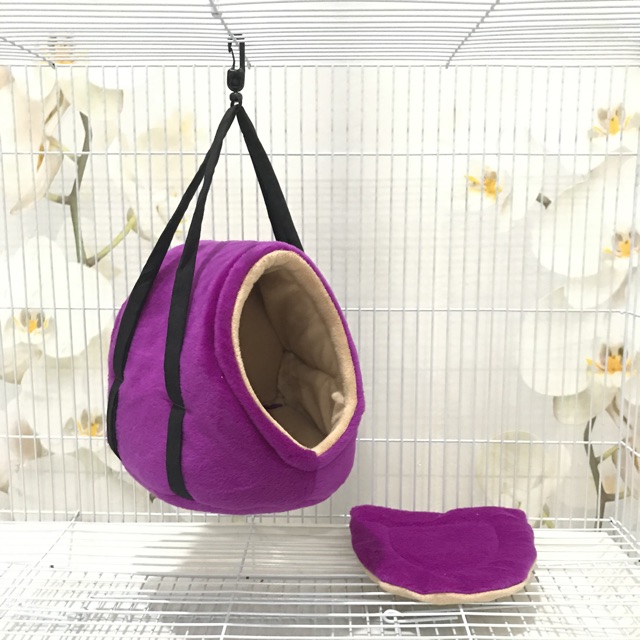 HANGING EGG POLOS SUGAR GLIDER POUCH SUGAR GLIDER SLEEPING POUCH TEMPAT TIDUR SUGAR GLIDER MURAH