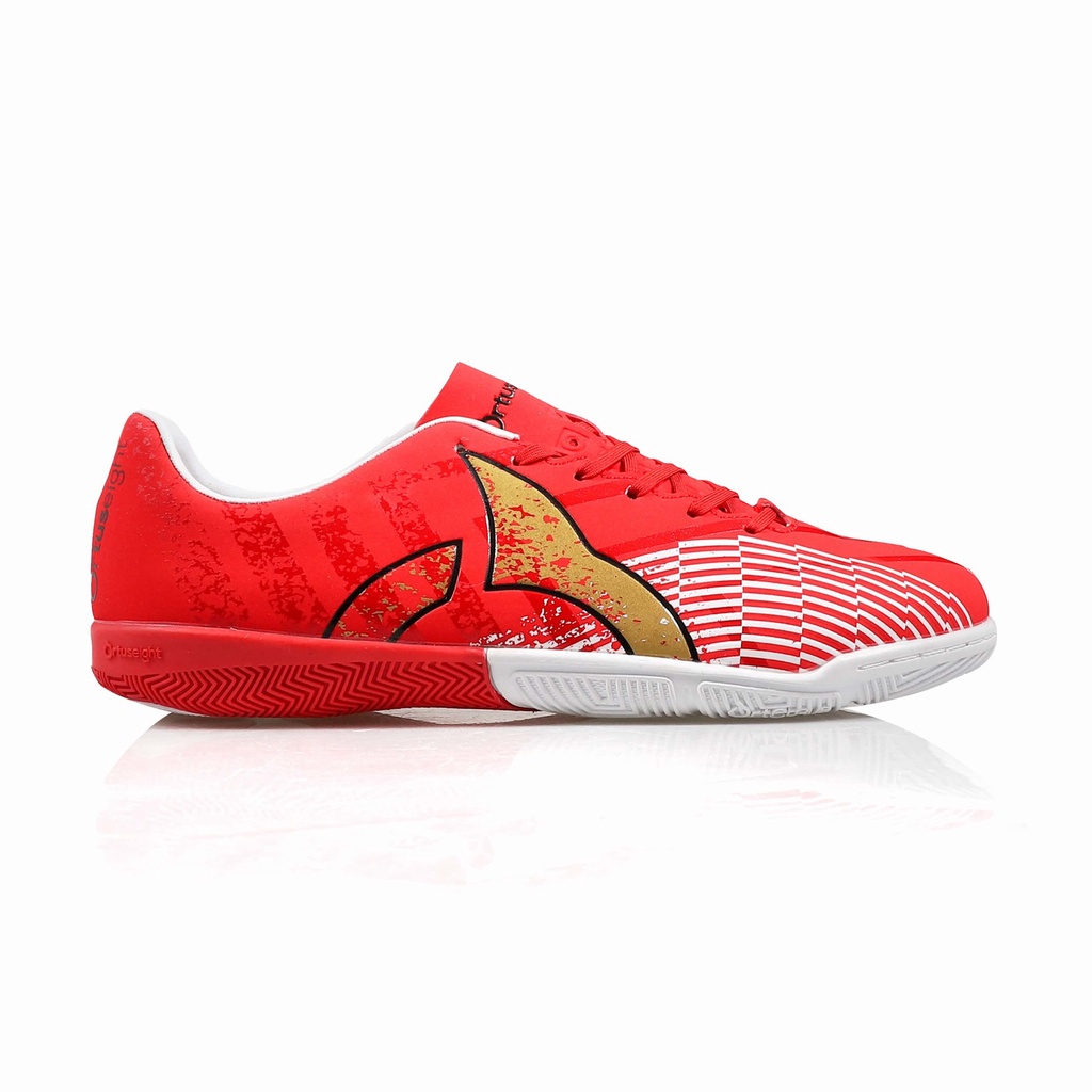 SEPATU FUTSAL ORTUSEIGHT IGNITE IN - Ortred White (100% ORIGINAL)