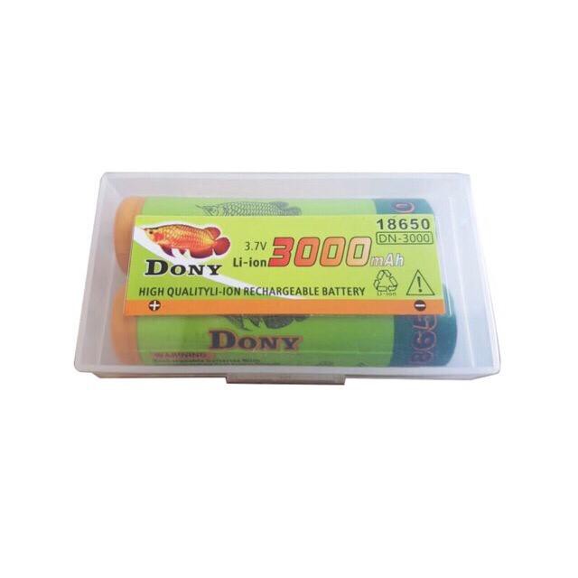 Baterai DONY type 18650 DN 3000mAh ORIGINAL