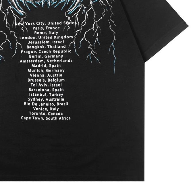 ✼ LASTKISS Tshirt Necromancer Black Tees ➢