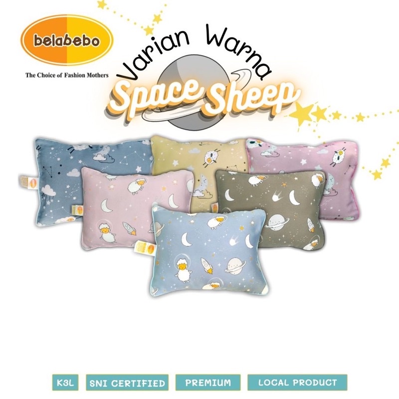 Belabebo Bantal Bayi - Bantal bayi anti peyang