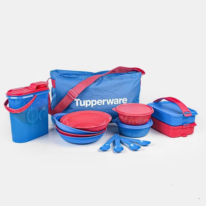 

PROMO Tuperware Ohana Set 13pcs Plus Tas Paket Bekal Piknik