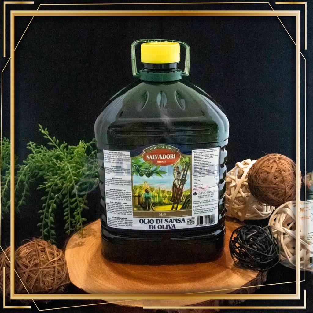 

Pomace Olive Oil SALVADORI 5 Liter dari Italia - Indoguna