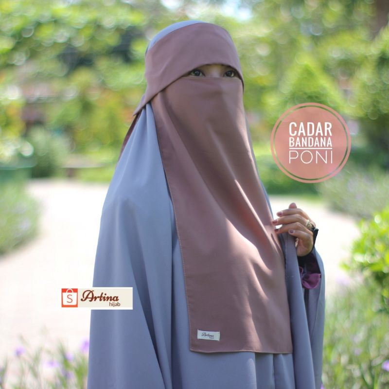 CADAR BANDANA PONI | NIQOB BANDANA PONI WOLFIS PREMIUM