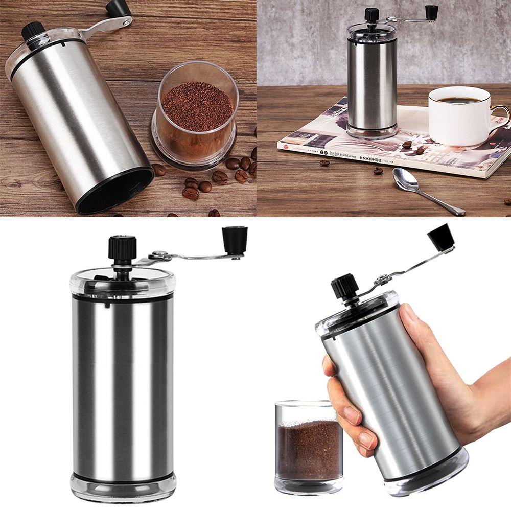 Suyo Alat Penggiling Kopi Manual Mini Handmade Bahan Stainless Steel