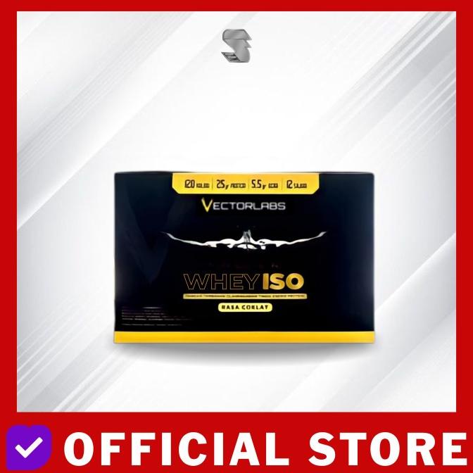 MASTER WHEYISO WHEY ISO 12 SERVING BOX - VL VECTORLABS SUSU ISOLATE