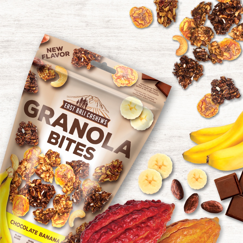 

East Bali Cashews Granola Bites Chocolate Banana 125 gr