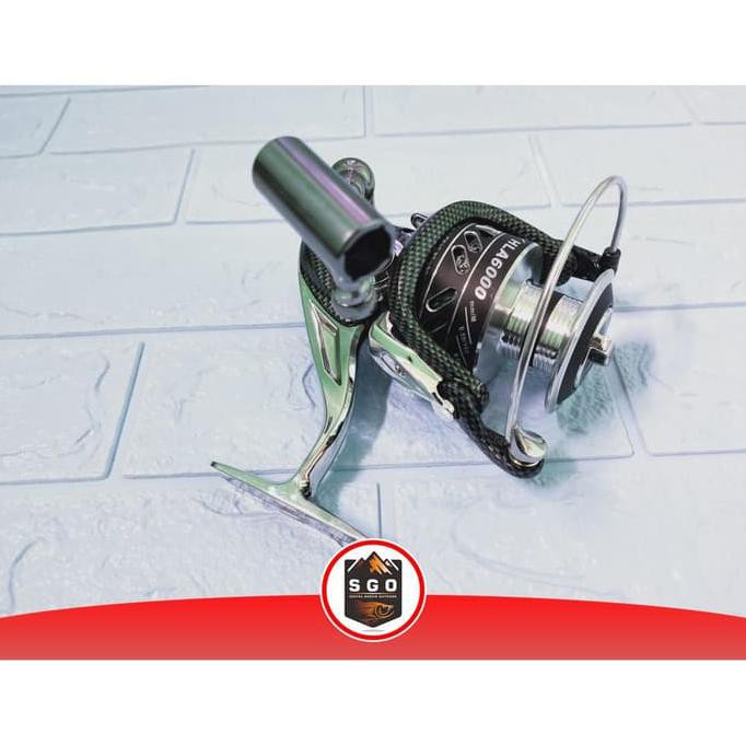 TERMURAH Reel Spinning Qunhai HLA 6000A 13 BB Body Metal Fishing Reel