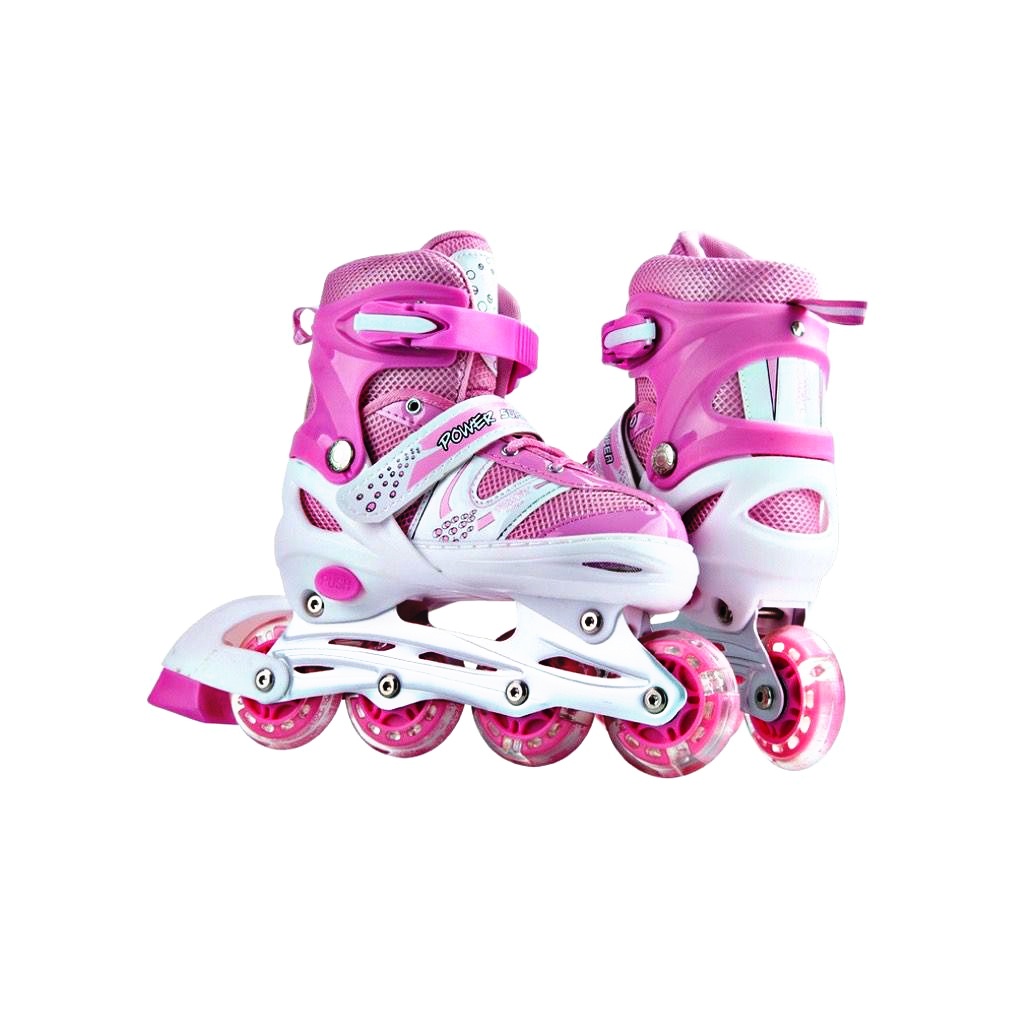 PROMO (BISA COD) Sepatu Roda Anak Power Inline Skate / Power Roller Skate / Sepatu Roda bajaj