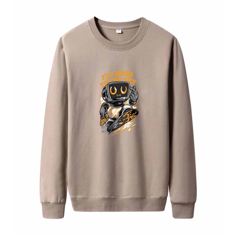 Sweater Pria Fly High Game Crewneck Pria M - XXL