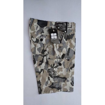 Celana Cargo Pendek Pria Dewasa Jumbo Loreng Army Distro Premium Size 28-38