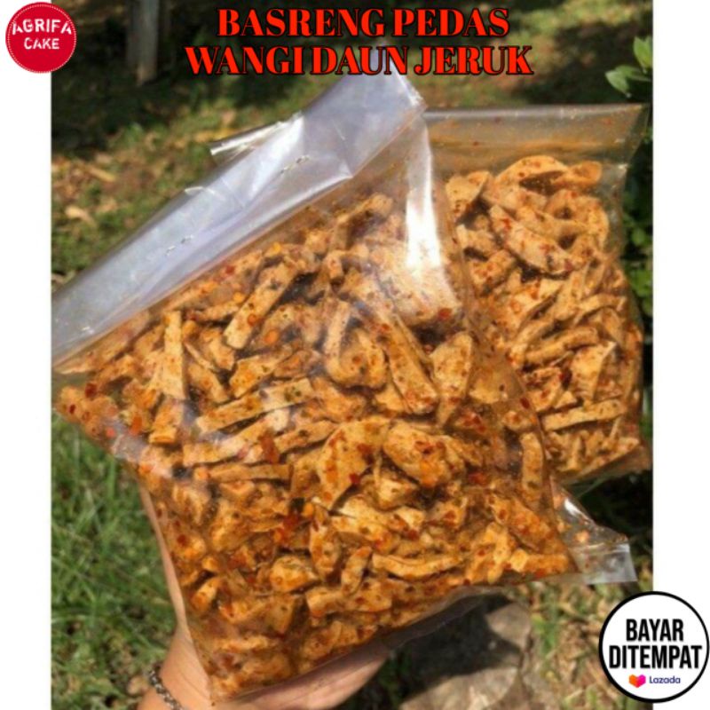 

Basreng pedas extra daun jeruk isi 250 gram