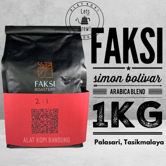 

Faksi Espresso Coffee Beans 1kg / Biji Kopi Espresso 1kg