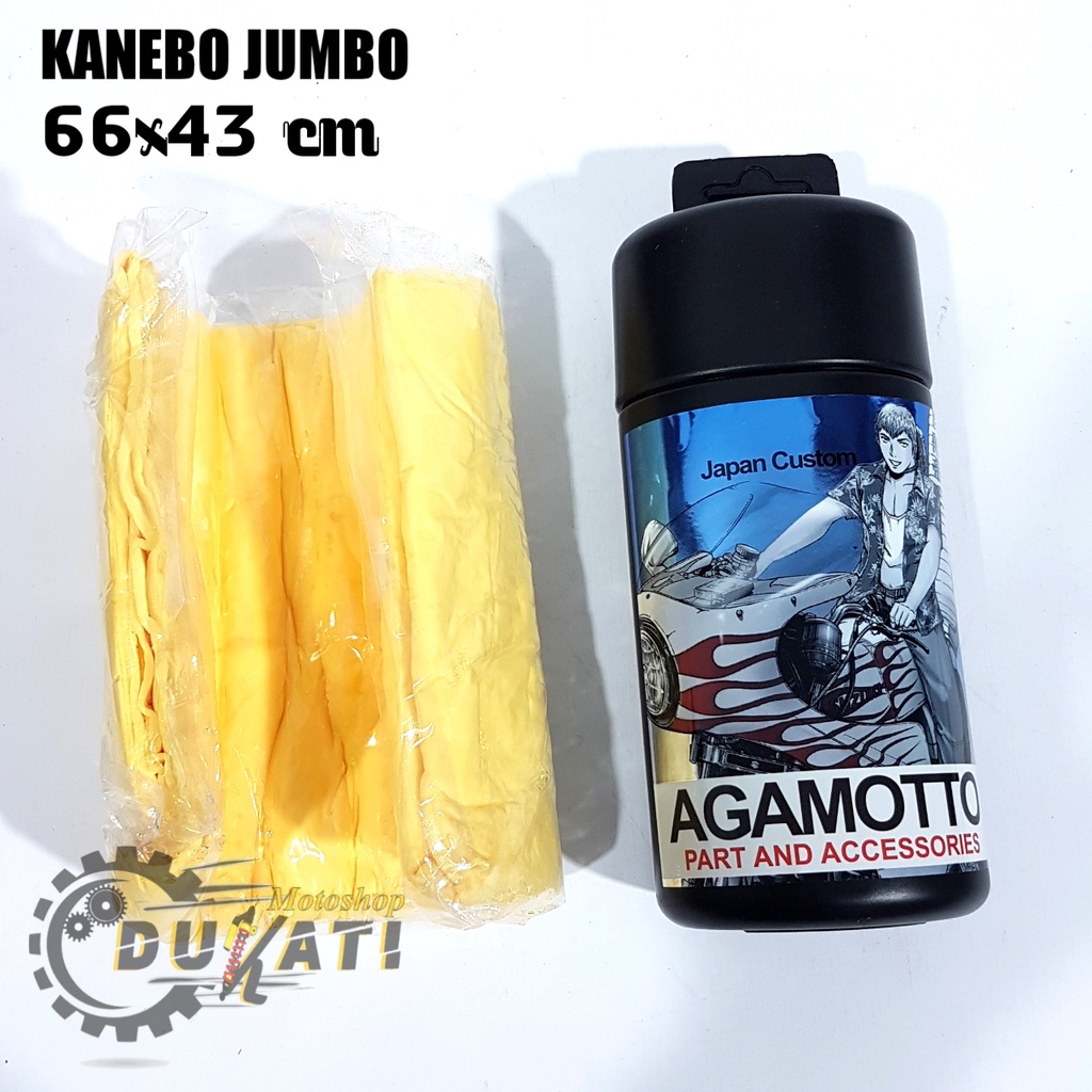 KANEBO JUMBO CHAMOIS KAIN LAP TEBAL MOTOR MOBIL SERBAGUNA