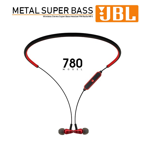 Headset Wireless JBL 780 Metal Super Bass