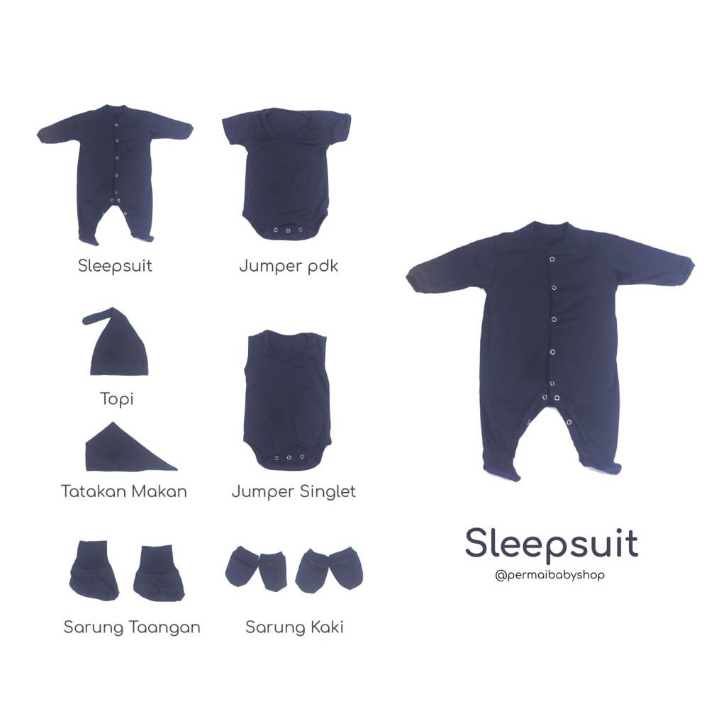 Promo  !! SLEEPSUIT NIA 9IN1 - SLEEPSUIT NIA PREMIUM - SLEEPSUIT BABY NIA PREMIUM - BAHAN HALUS BERKUALITAS