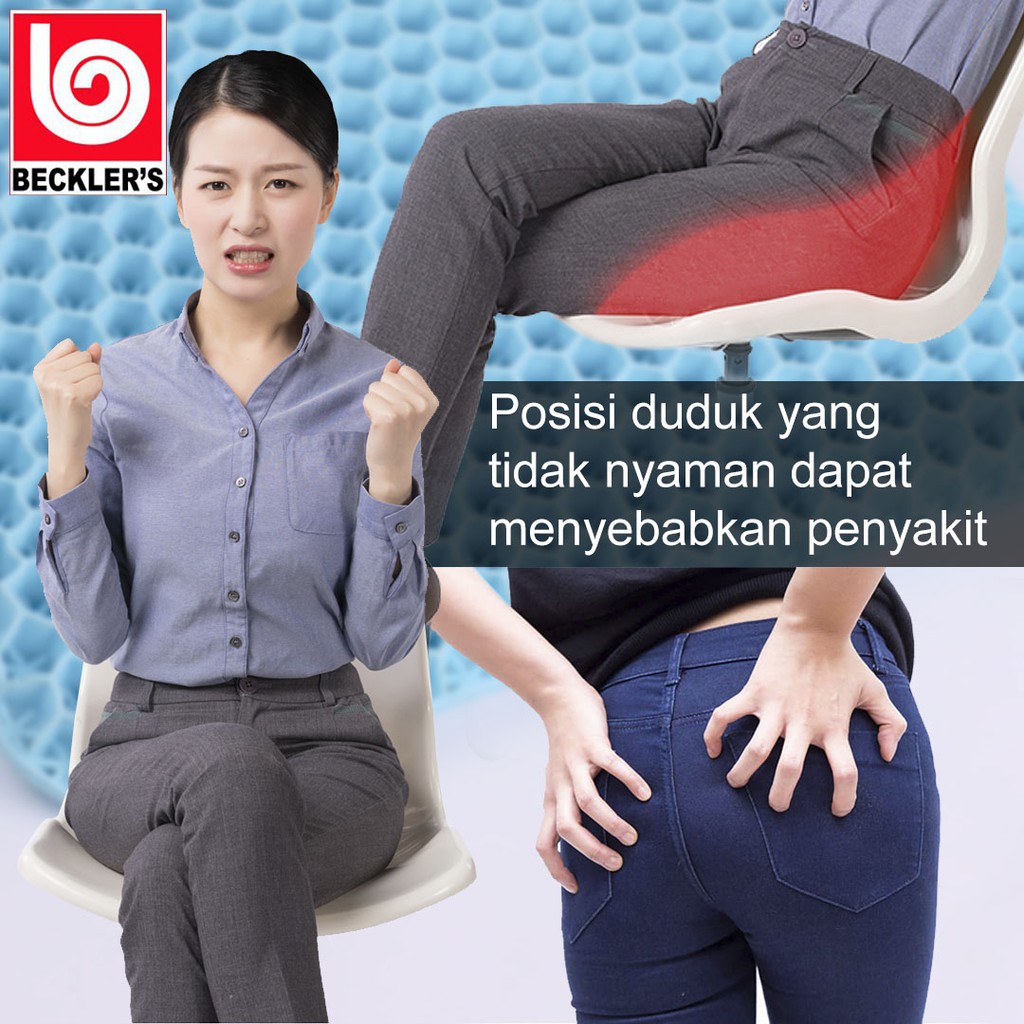 Alas Duduk Silikon Egg Bantal Alas Duduk Silicon Empuk Nyaman Adem (SARANG LEBAH)