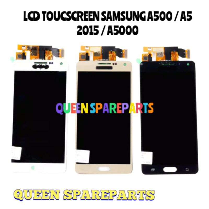 LCD TOUCSCREEN SAMSUNG GALAXY A500 A500F A5 2015 FULLSET CONTRAS