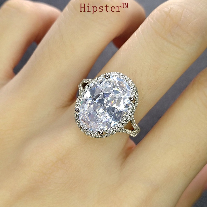 Classic Fashion Hot Sale Diamond Pink Crystal Ring