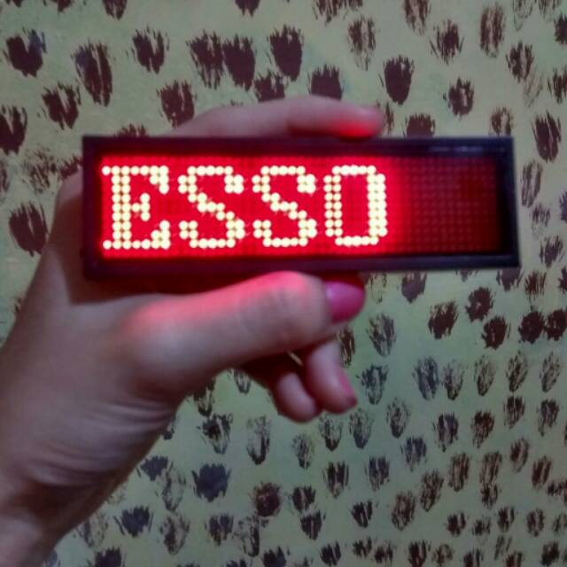 

Name Tag LED