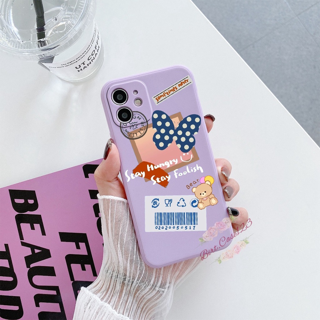 CASE CASING SOFTCASE SILIKON MACARON PELINDUNG KAMERA CUTE MIESEYO OPPO VIVO SAMSUNG XIAOMI REALME IPHONE ALL TYPE BC6152