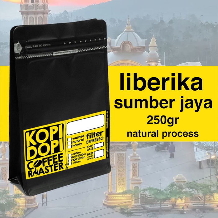 

Kopi Nangka Liberika Liberica Sumber Jaya Lampung 250 gram 250gr